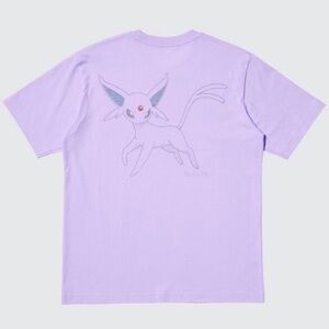 Uniqlo Lilac Espeon Pokémon Tee